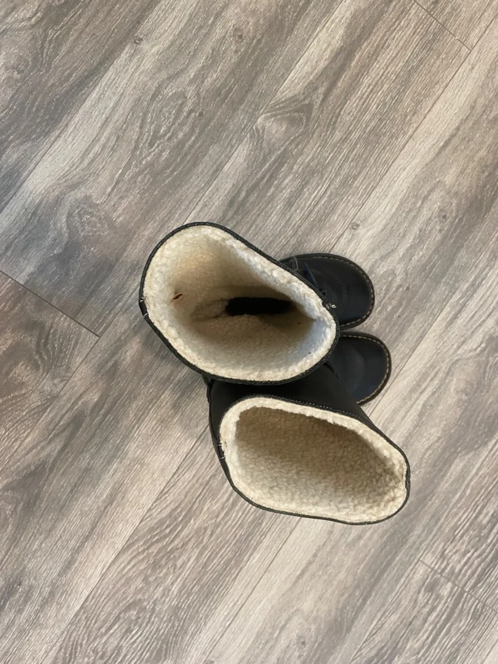 Duckfeet, wool lined silkeborg black